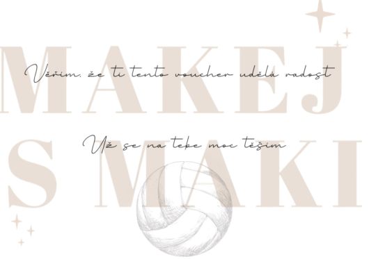 Dárkové poukazy na mé beach akce